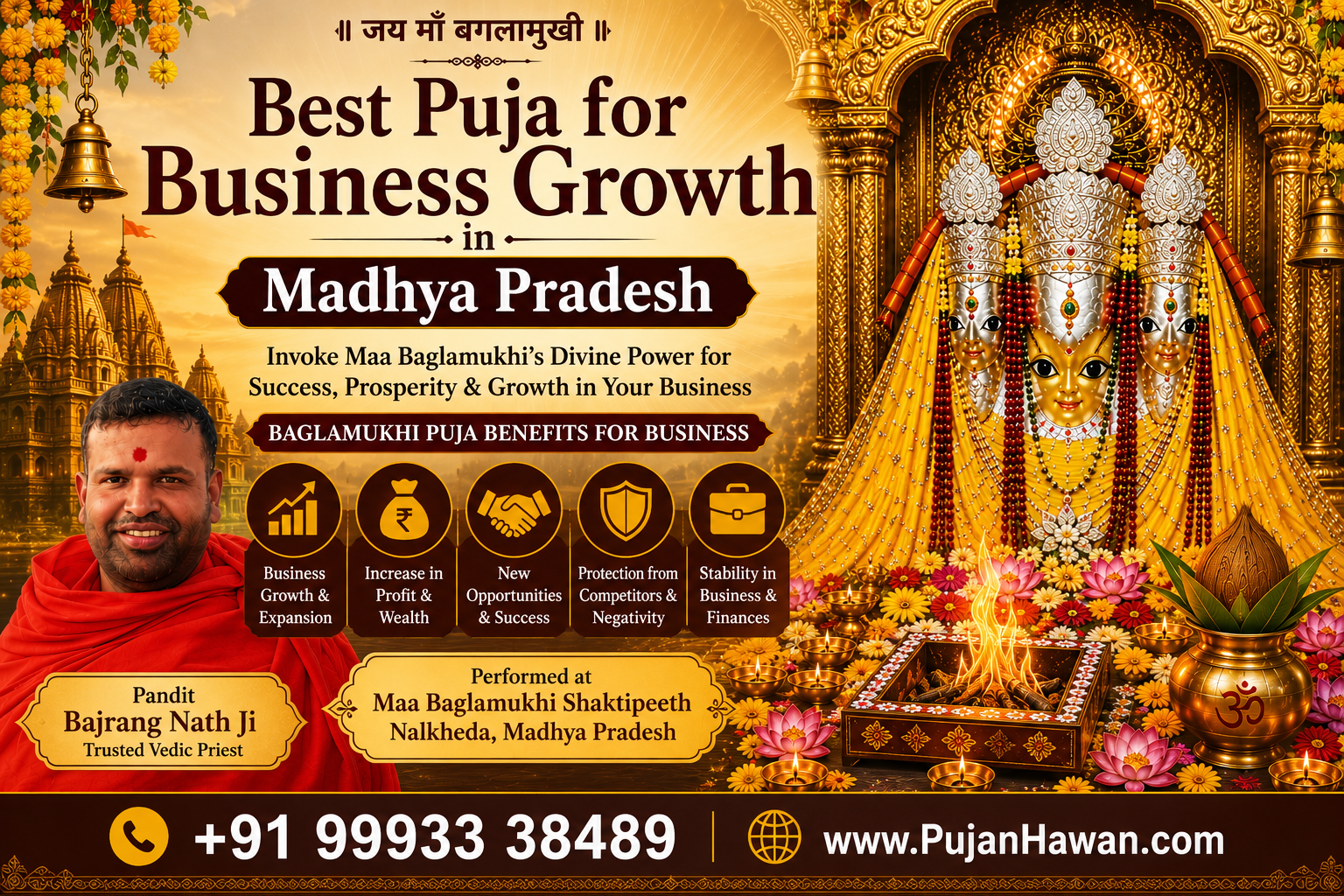 Best Puja for Business Growth in Madhya Pradesh

