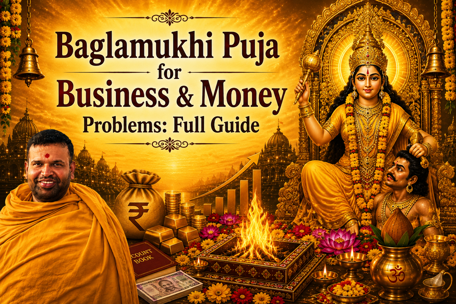 Baglamukhi Puja for Business & Money Problems  Full Guide 


