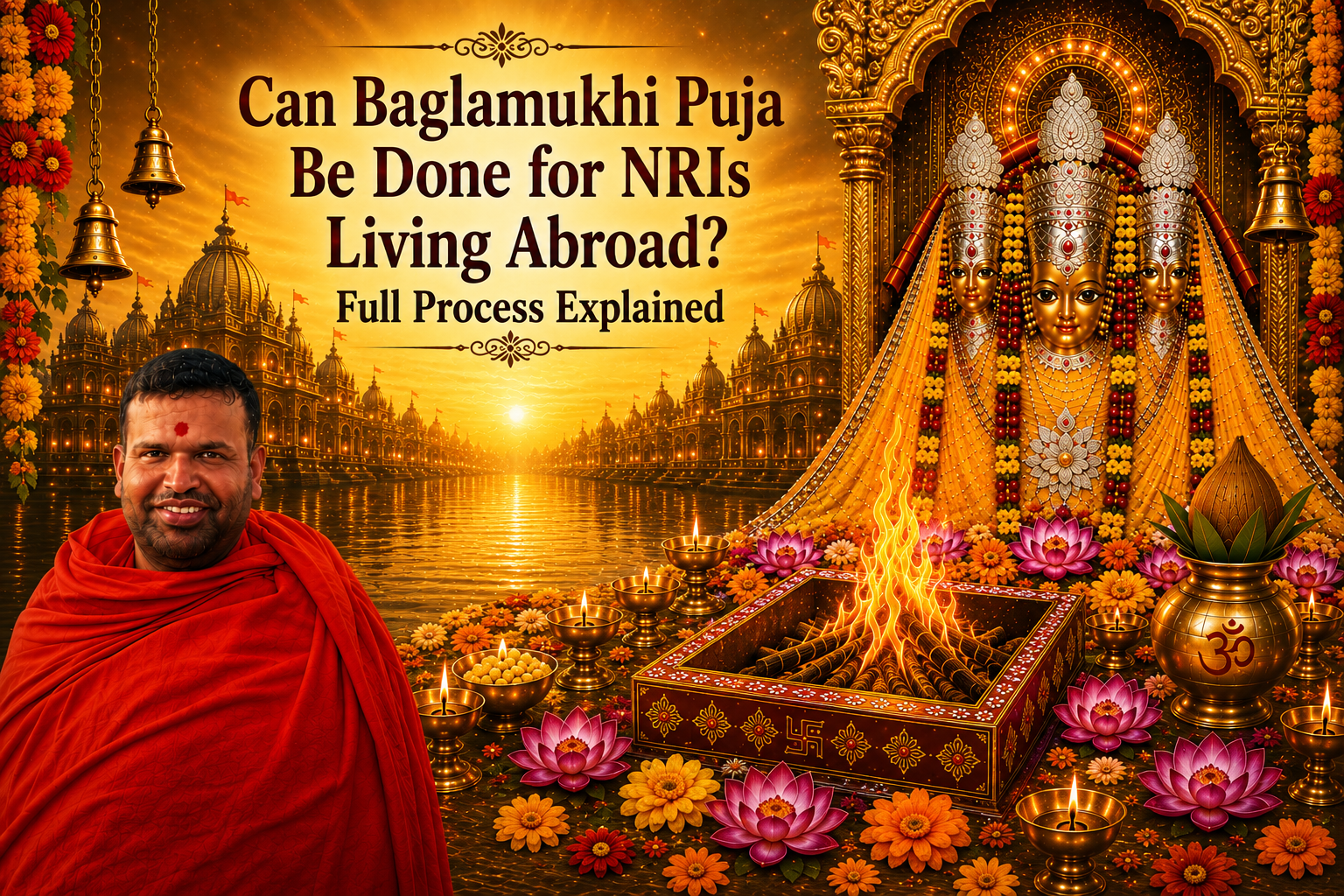 Can Baglamukhi Puja Be Done for NRIs Living Abroad? Full Process Explained